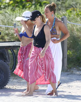 Melissa Joan Hart and some friends enjoy a day on the beach in Miami_13.jpg