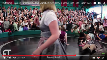 Teufelsrad - Damen Fahrt Oktoberfest München 2019 | Devils Wheel Girls Ride | Crazy Bavarian ...png